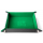 Velvet Folding Dice Tray Green