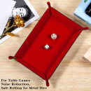 Rectangle Folding Dice Tray (Red)
