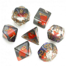Suit of Dice Hearts RPG Dice Set (7)