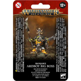 89-57 Orruk Warclans: Ardboy Big Boss (Plattnhelm Obaboss)