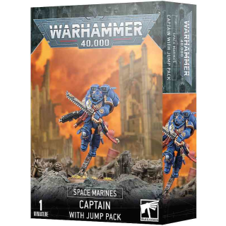 48-17 Space Marines: Captain with Jump Pack (Captain mit Sprungmodul)