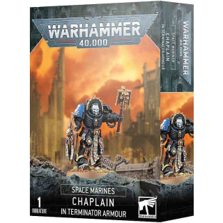 48-91 Space Marines: Chaplain in Terminator Armour (Ordenspriester in Terminatorrüstung)