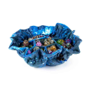 Velvet Compartment Dice Bag with Pockets: Galaxy