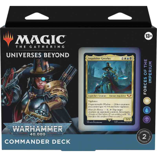 Magic - Warhammer 40,000 Commander Deck: Forces of the Imperium (EN)