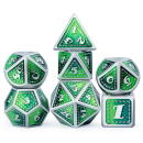 Metal & Enamel Dice Set Dragon (7)