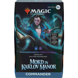 Magic - Mord in Karlov Manor Commander-Deck Wiederkehrende Überwachung