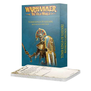 The Old World: Tomb Kings of Khemri Reference Card Pack (eng)