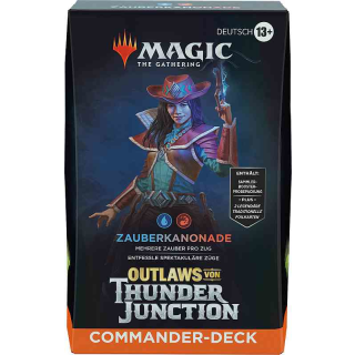 Magic - Outlaws von Thunder Junction Commander-Deck Zauberkanonade