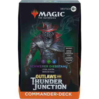 Magic - Outlaws von Thunder Junction Commander-Deck Schwerer Diebstahl