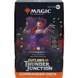 Magic - Outlaws von Thunder Junction Commander-Deck Meistgesucht