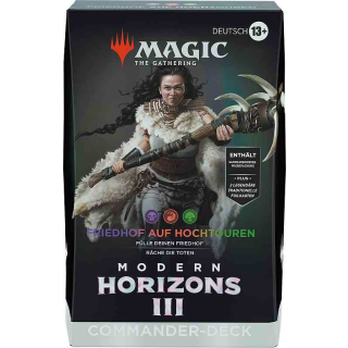 Magic - Modern Horizons 3 Commander-Deck Friedhof auf Hochtouren