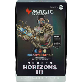 Magic - Modern Horizons 3 Commander-Deck Kreative Energie