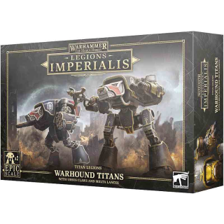 03-45 Legions Imperialis - Warhound Titans with Ursus Claws and Melta Lances