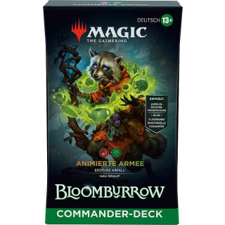 Magic - Bloomburrow Commander-Deck Animierte Armee