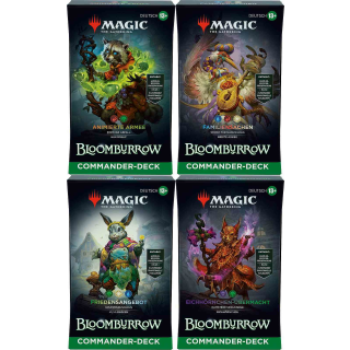 Magic - Bloomburrow Commander-Deck-Bundle