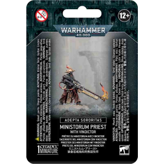52-51 Adepta Sororitas: Ministorum Priest with Vindictor