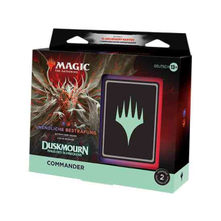 Magic - Duskmourn: Haus des Schreckens Commander-Deck - Unendliche Bestrafung