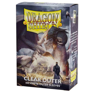 Dragon Shield Outer Sleeves - Matte Clear (100)