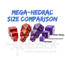 Nebula Mega-hedral Nocturnal/turquoise Luminary 7-Die Set