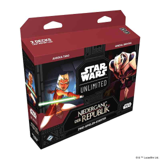 Star Wars: Unlimited - Niedergang der Republik Zwei-Spieler-Starter
