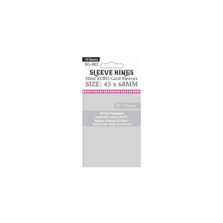 Mini Euro Card Sleeves (45x68mm) - 110/Pack