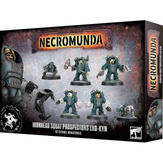 301-52 Necromunda: Ironhead Squat Prospectors Exo-Kyn