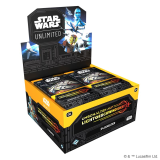 Star Wars: Unlimited - Umschalten auf Lichtgeschwindigkeit Booster-Display