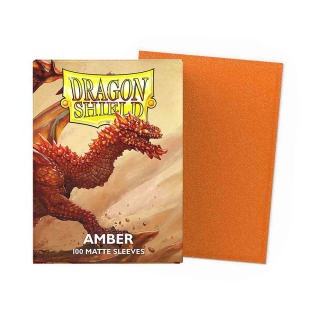 Dragon Shield Matte: Amber (100)