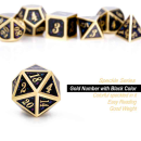 Metal & Enamel Dice Set Galaxy (7)