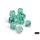 Borealis 16mm d6 Kelp/light green Luminary Dice Block (12 dice)