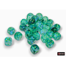 Borealis 12mm d6 Kelp/light green Luminary Dice Block (36...