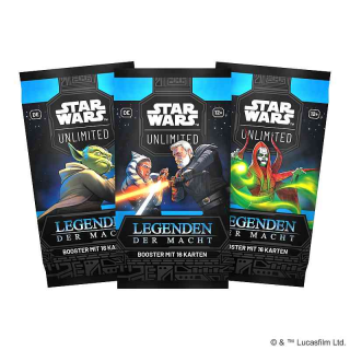 Star Wars: Unlimited - Legenden der Macht Booster