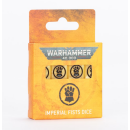 55-64 Imperial Fists: Dice Set