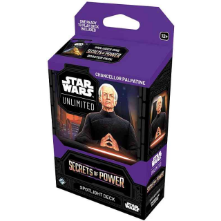 Star Wars: Unlimited - Secrets of Power Spotlight Deck Chancellor Palpatine