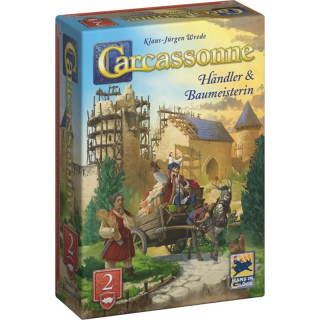 Carcassonne - Händler & Baumeisterin (Erw. 2)