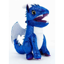 Dragon Plush Dice Bag Blue