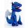 Dragon Plush Dice Bag Blue