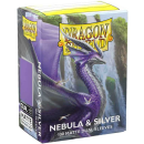 Dragon Shield Matte Dual: Nebula & Silver (100)
