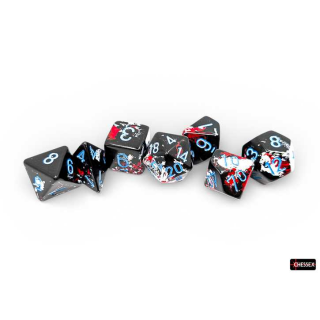 Brush Polyhedral Dark Side/blue 7-Die Set