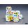 Brush 16mm d6 Breezy/blue Dice Block (12 dice)