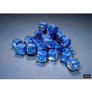 Brush 12mm d6 Wavebreak/gold Dice Block (36 dice)