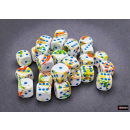Brush 12mm d6 Breezy/blue Dice Block (36 dice)