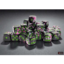Brush 12mm d6 Paintball/green Dice Block (36 dice)