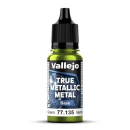 Vallejo True Metallic Metal Base - Amber Green