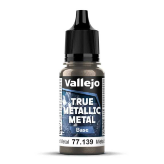Vallejo True Metallic Metal Base - Aged Metal