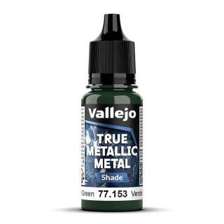 Vallejo True Metallic Metal Shade - Beetle Green
