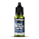 Vallejo True Metallic Metal Airbrush - Amber Green