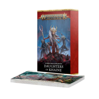 85-06-60 Warscroll Cards: Daughters of Khaine (eng.)