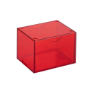 Dragon Shield: Strongbox Clear Red