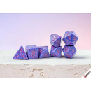 Speckled Polyhedral Purple Passion 7-Die Set